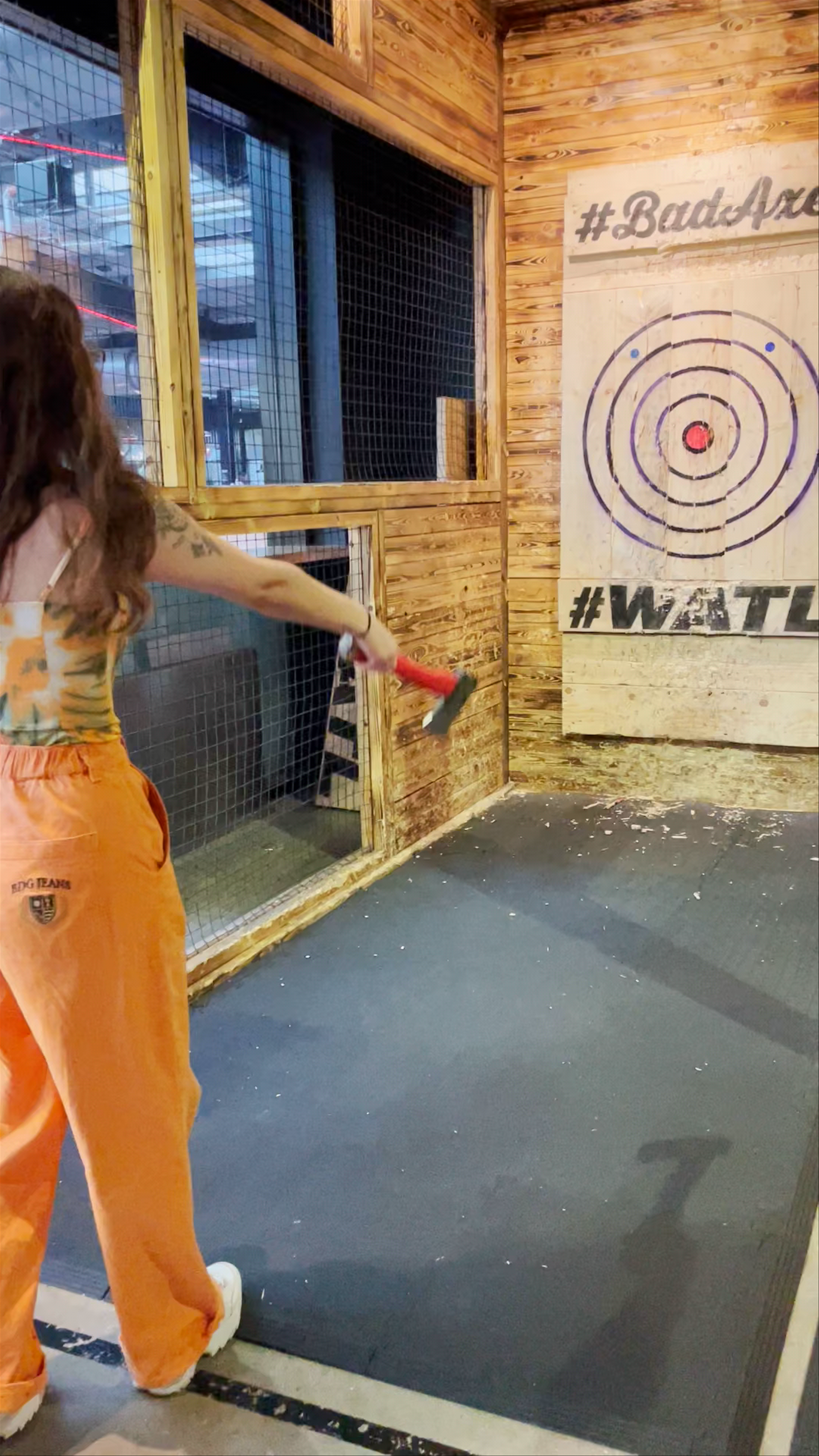 Bad Axe Throwing Wembley: Urban Axe-Throwing Experience
