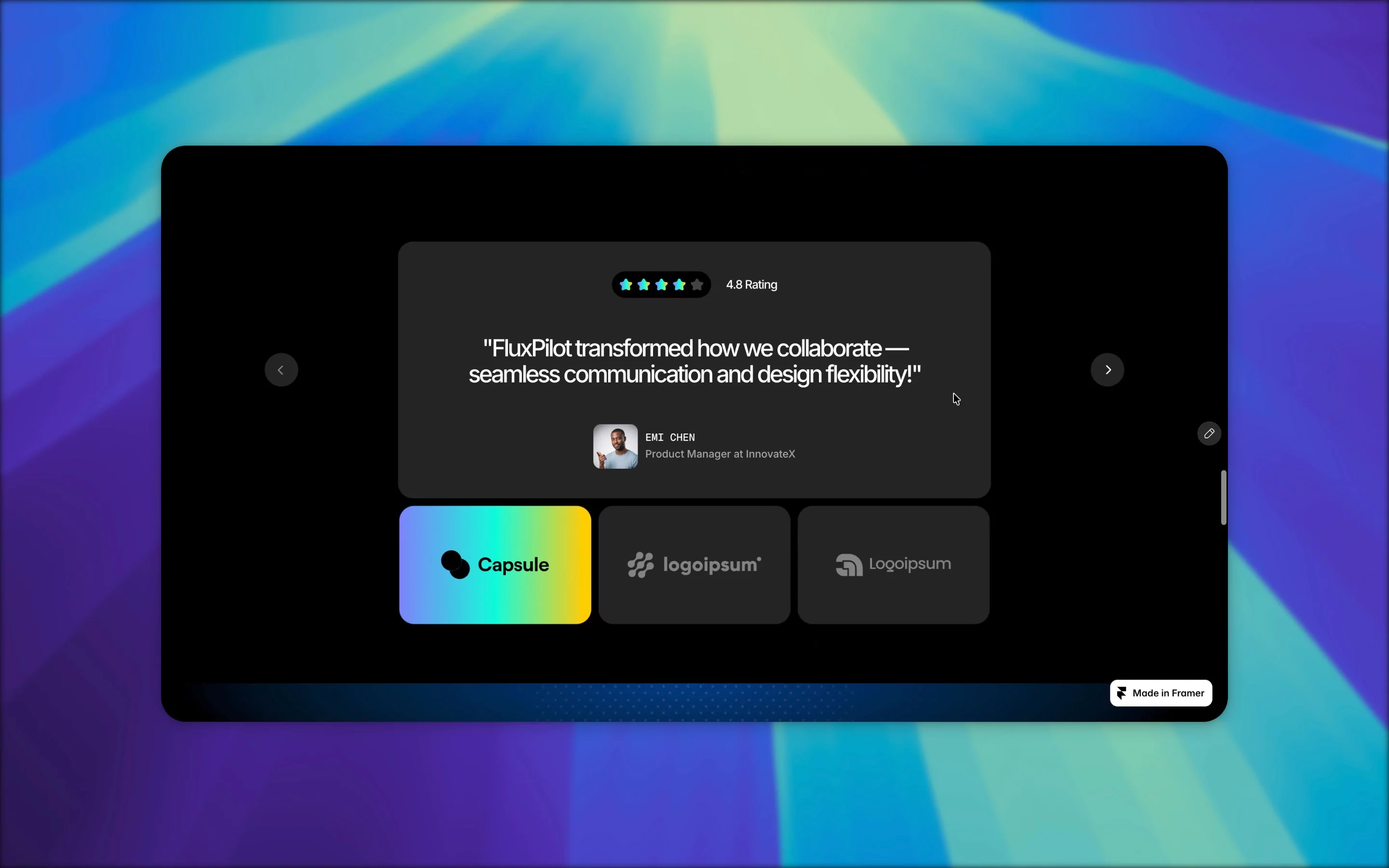 👀 Have you checked out the full version of FLUXPILOT yet?Our AI Automation Framer template comes with everything you need to showcase AI automation, smart workflows, integrations, analytics, AI agents, and more.Explore the full experience: https://fluxpilot-dm.framer.website/#Framer #FramerTemplates #FluxPilot #AIAutomation #AIAgents #AIWorkflows #AITools #SaaS #WebDesign #DesignMonks