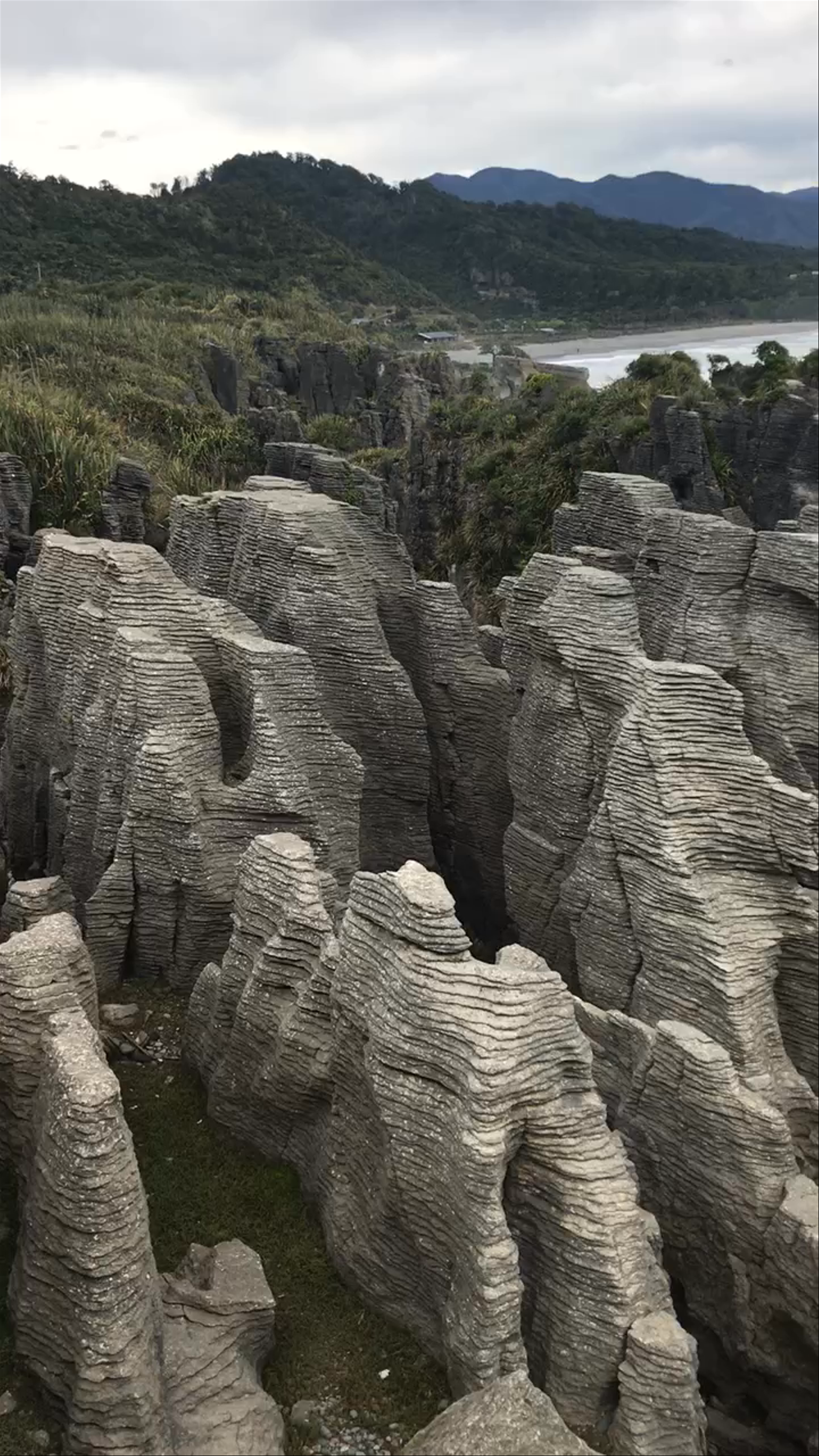 Pancake Rocks Lookout Pancake Rocks and Blowholes Walk