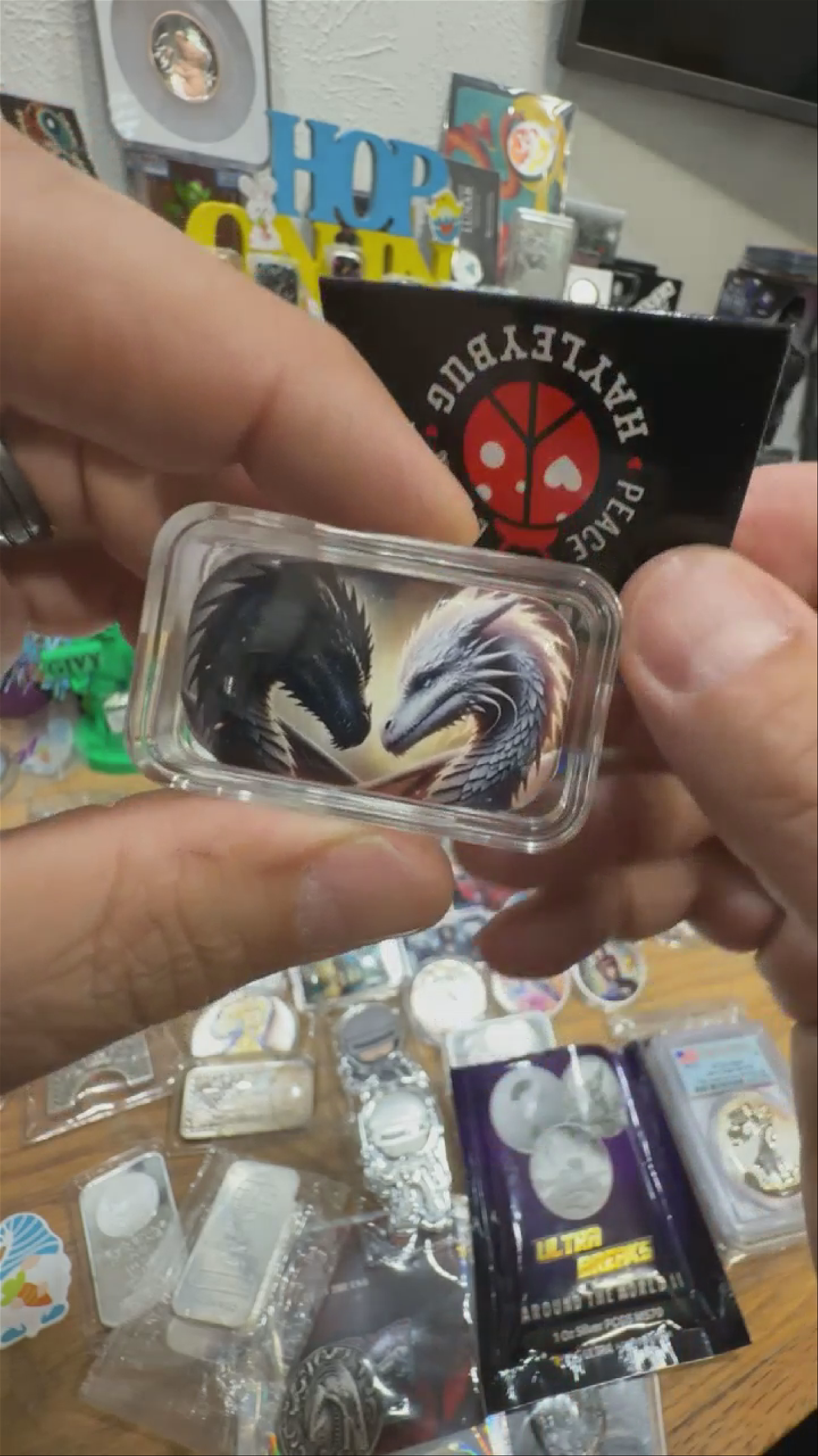Hayleybugs - Custom Cards - Gold & Silver - Custom Cards - 30th lil' ghost Trivia winner gets a prize
