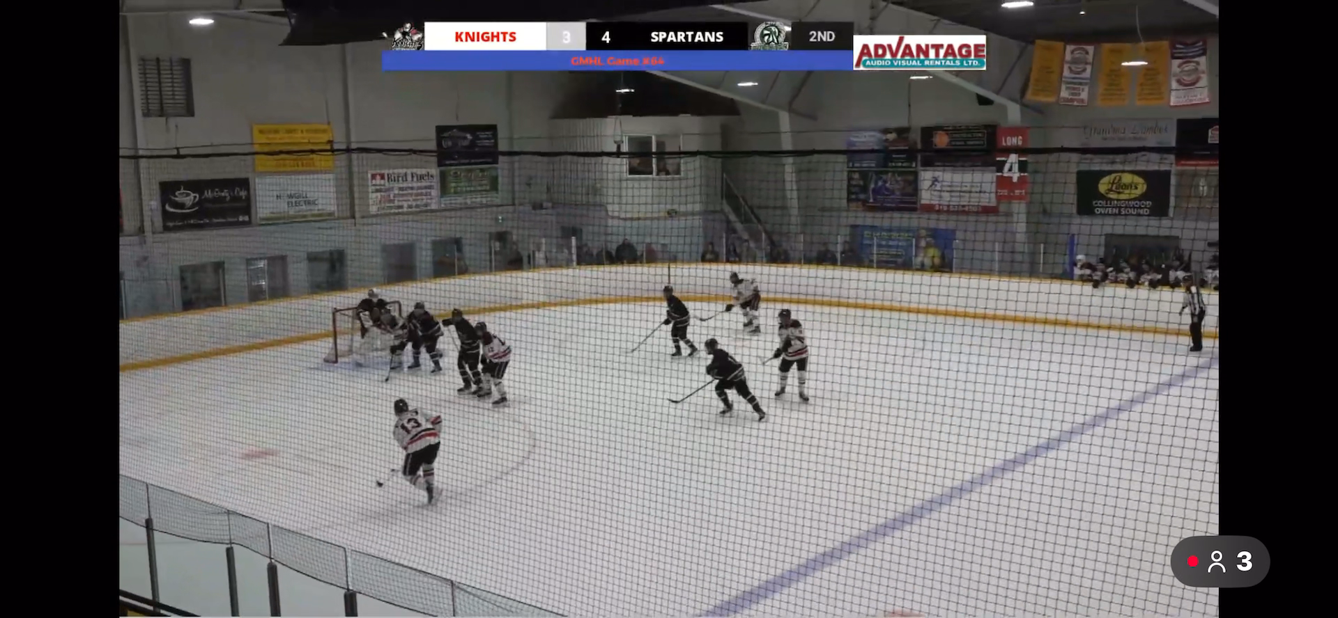 Ville Siltanen's Spectacular Power Play Goals with Meaford Knights