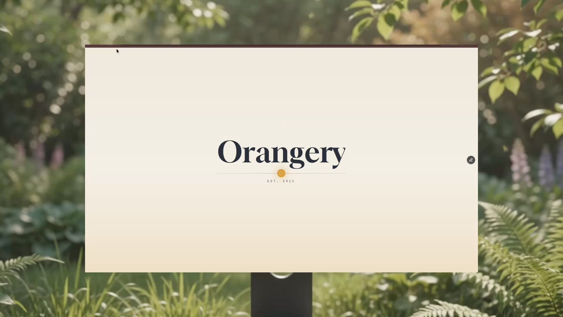ORANGERY