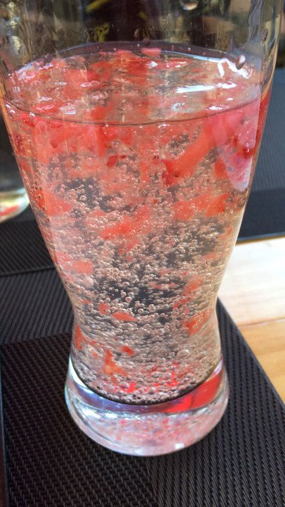 Sera's Ramen Enclave - Jelly strawberry sake - Ramen Near Me - Denver, Colorado