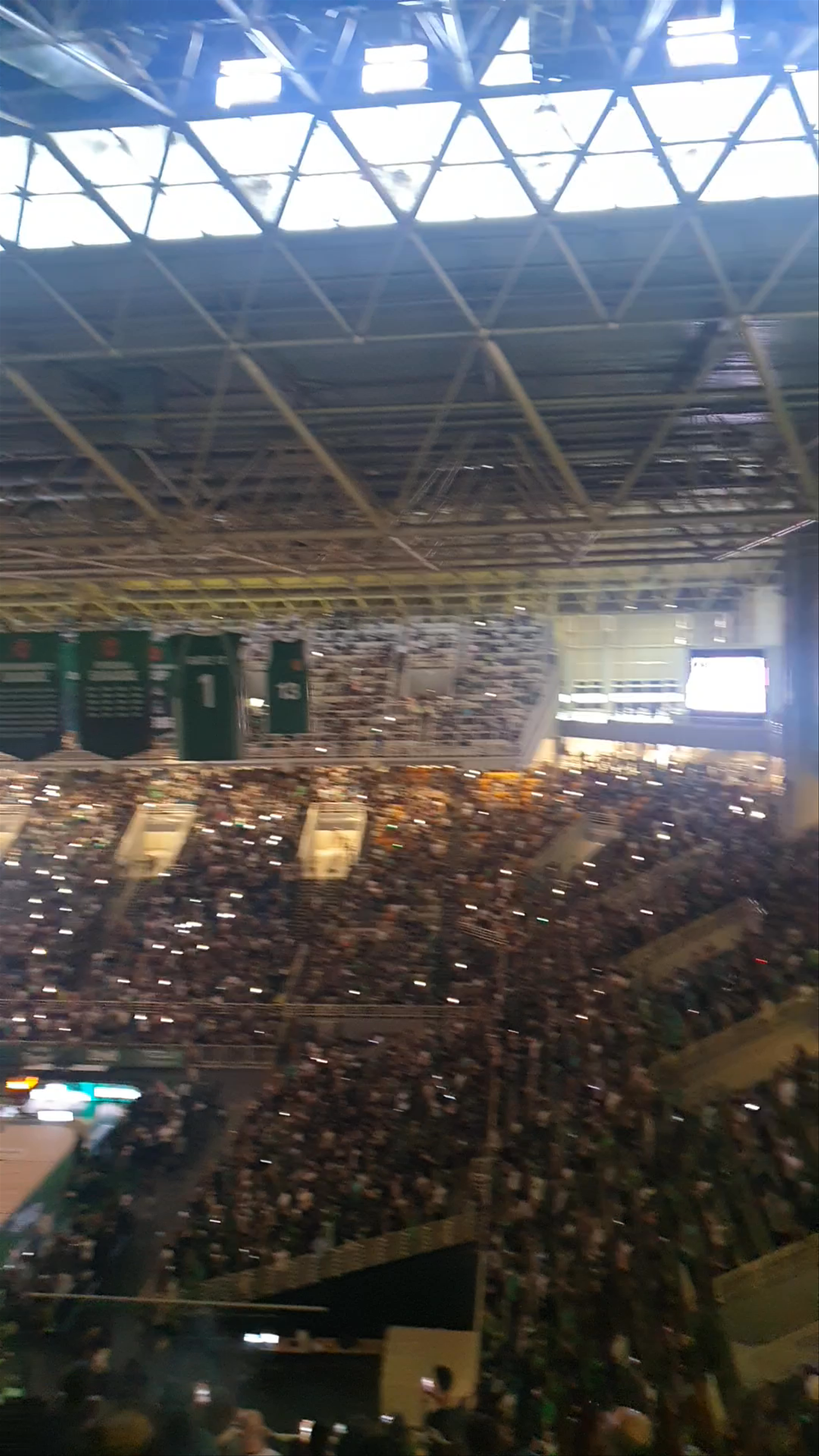 Electrifying Basketball Game at OAKA BASKET Arena, Athens