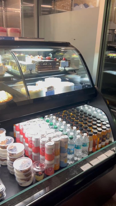 Flour Bakery + Cafe - dessert case/view of the menu when you walk in - Bakeries Near Me - Boston, Massachusetts
