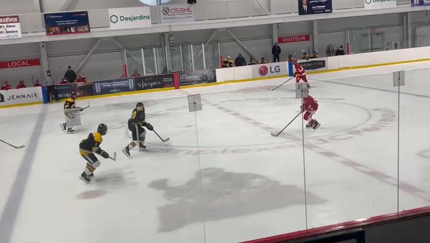 Trym Navarsete's Defensive Masterclass and Scoring Attempt - NHL Kids 18U 2024 - Little Red Wings