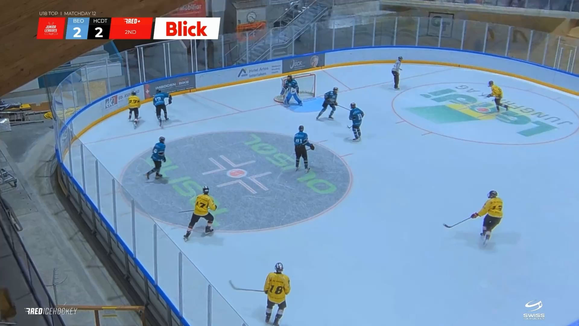 Kaj Bernhard's Goal for HC Dragon Thun U18