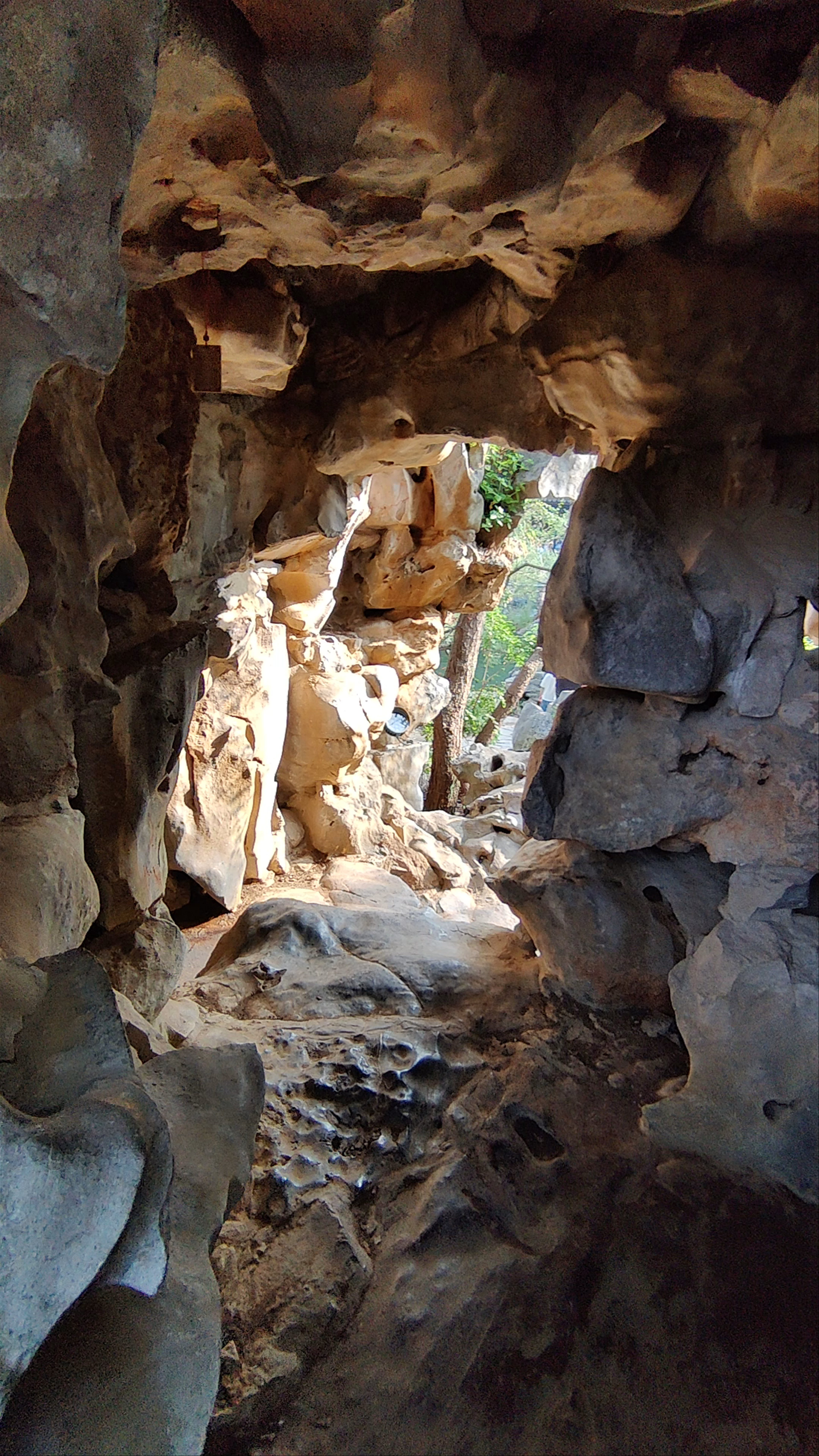 Stunning Natural Rock Cavern with Crystal Water in Suzhou, Jiangsu