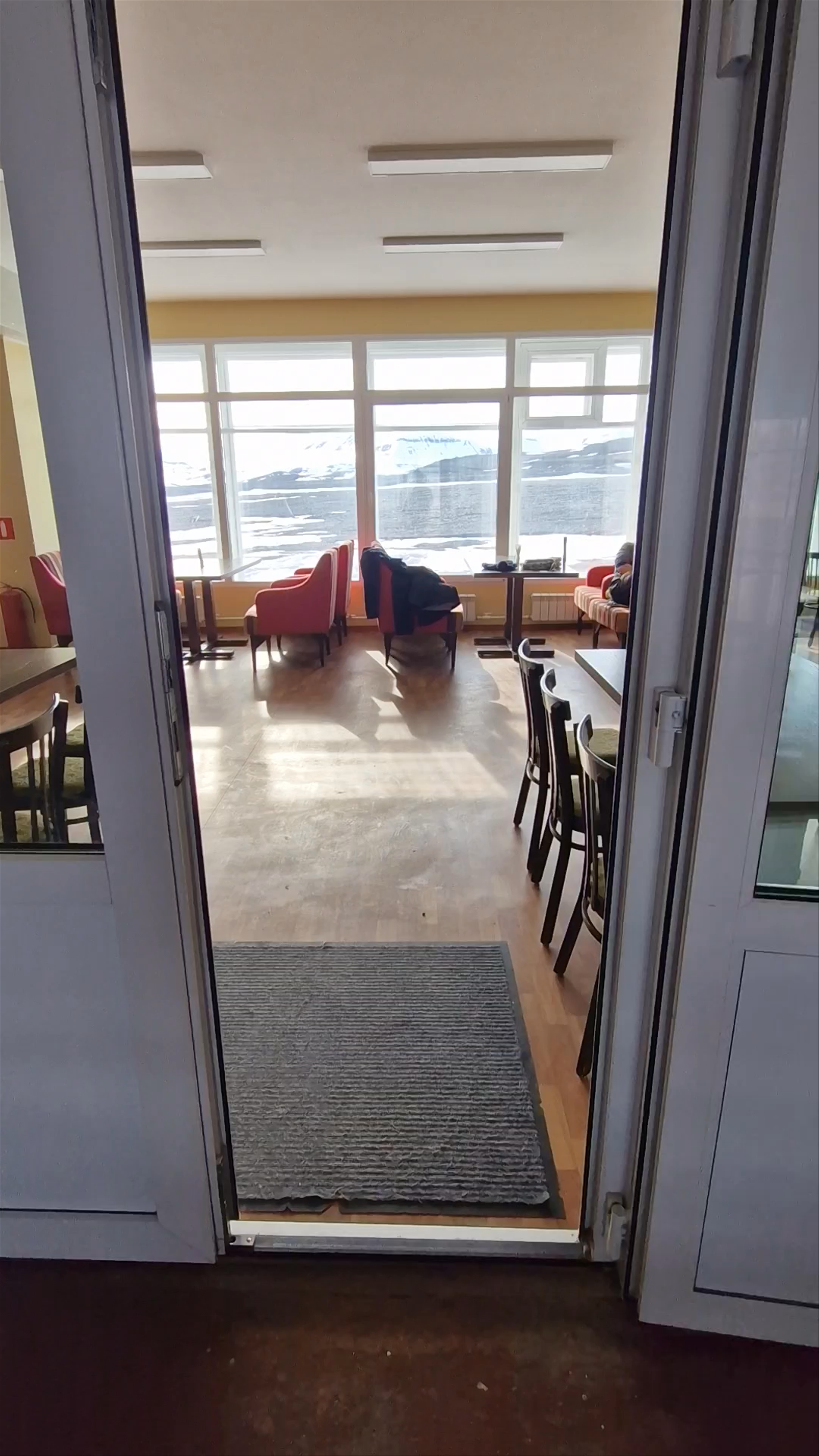 Pyramiden Library and Coffee Shop