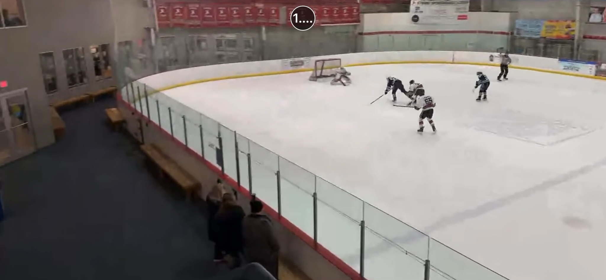 Mason Snyder Strips Defender and Scores on the Breakaway