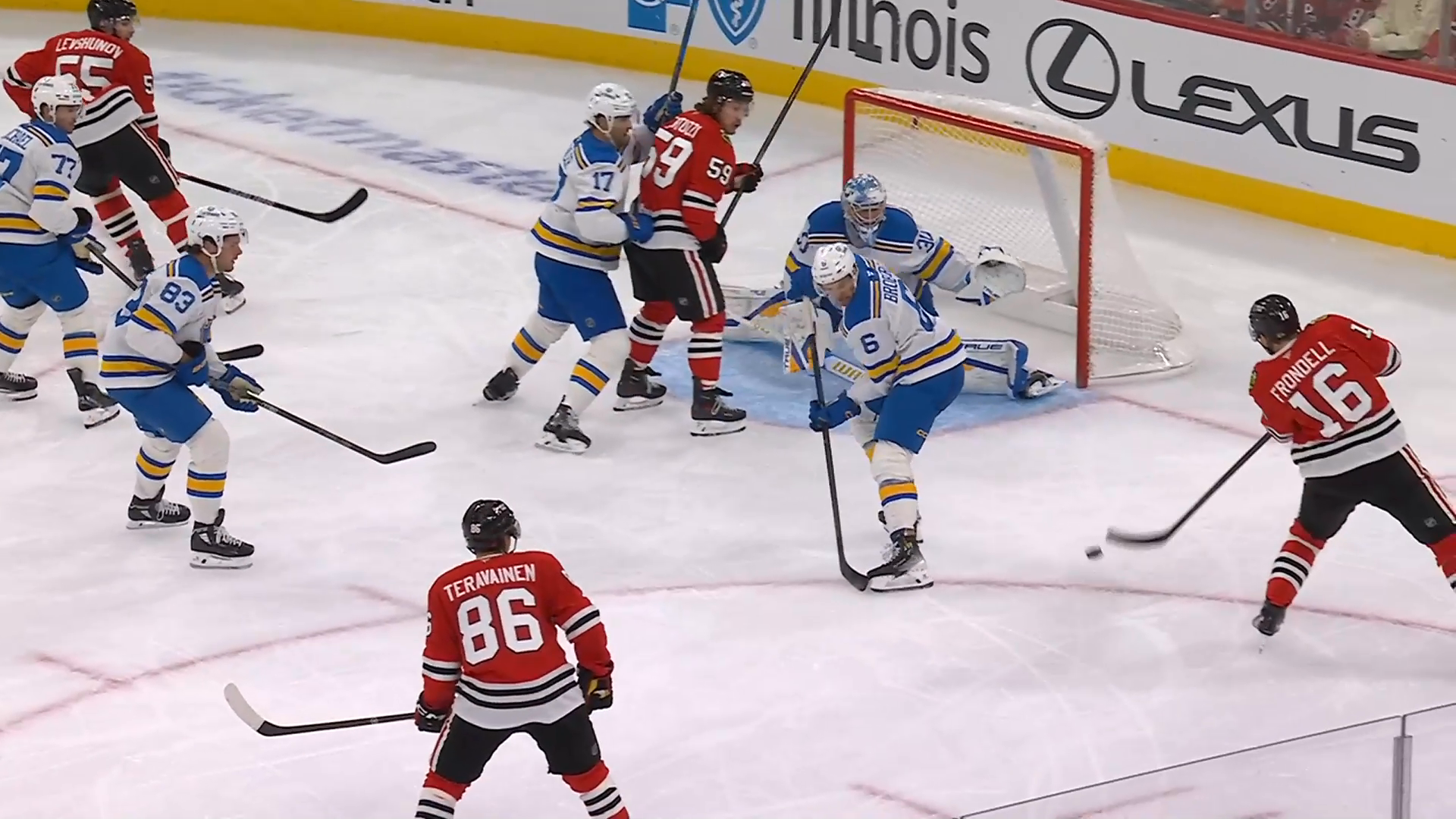 Levshunov Sets Up Frondell for Go-Ahead Goal · Oct. 6, 2026