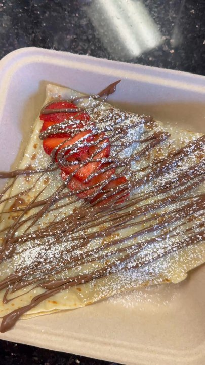 Der Tea Yogurt - Delicious Nutella crepe! - Desserts Near Me - Rancho Cucamonga, California