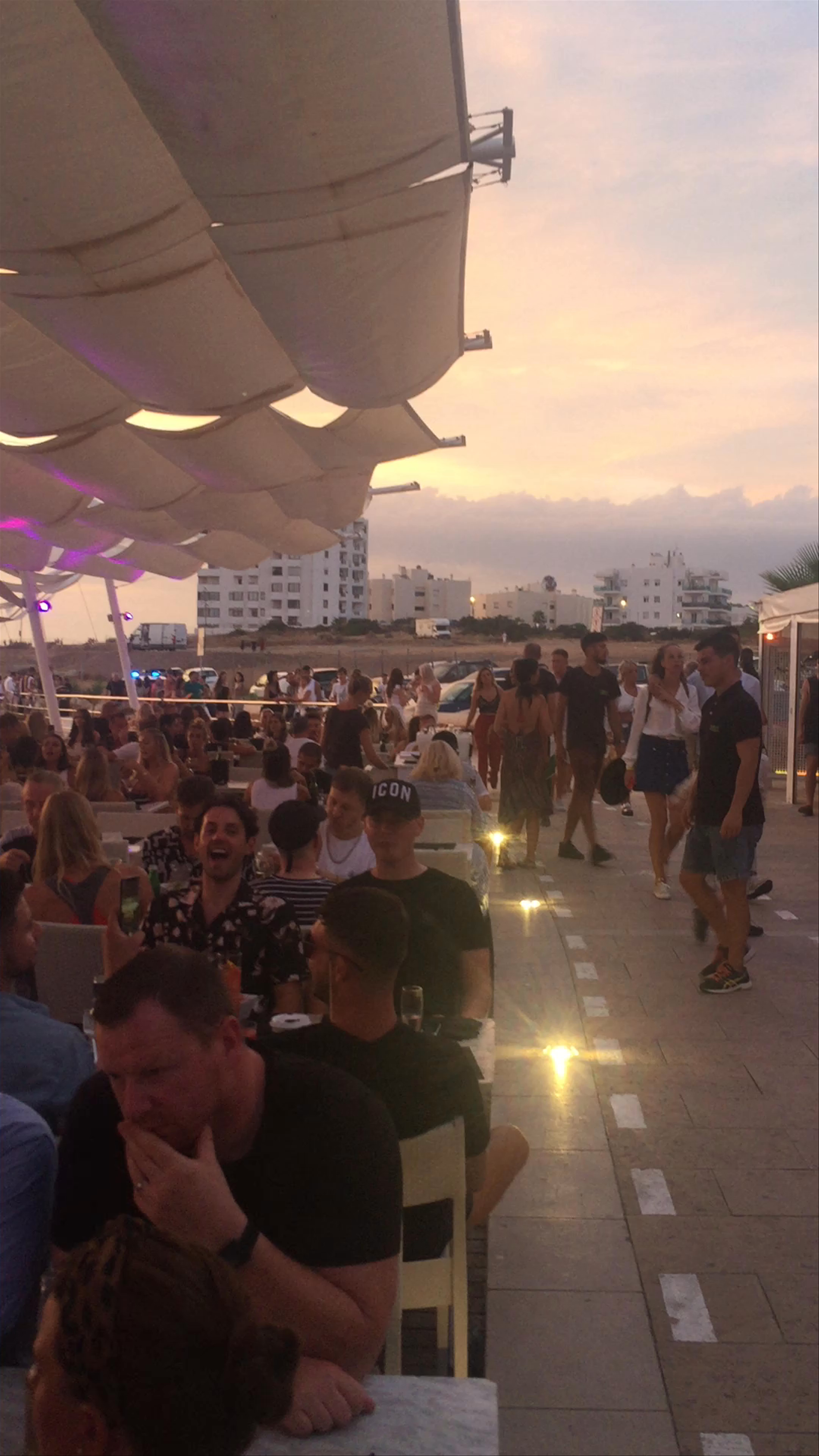 Sunset Vibes at Café Mambo, Sant Antoni de Portmany