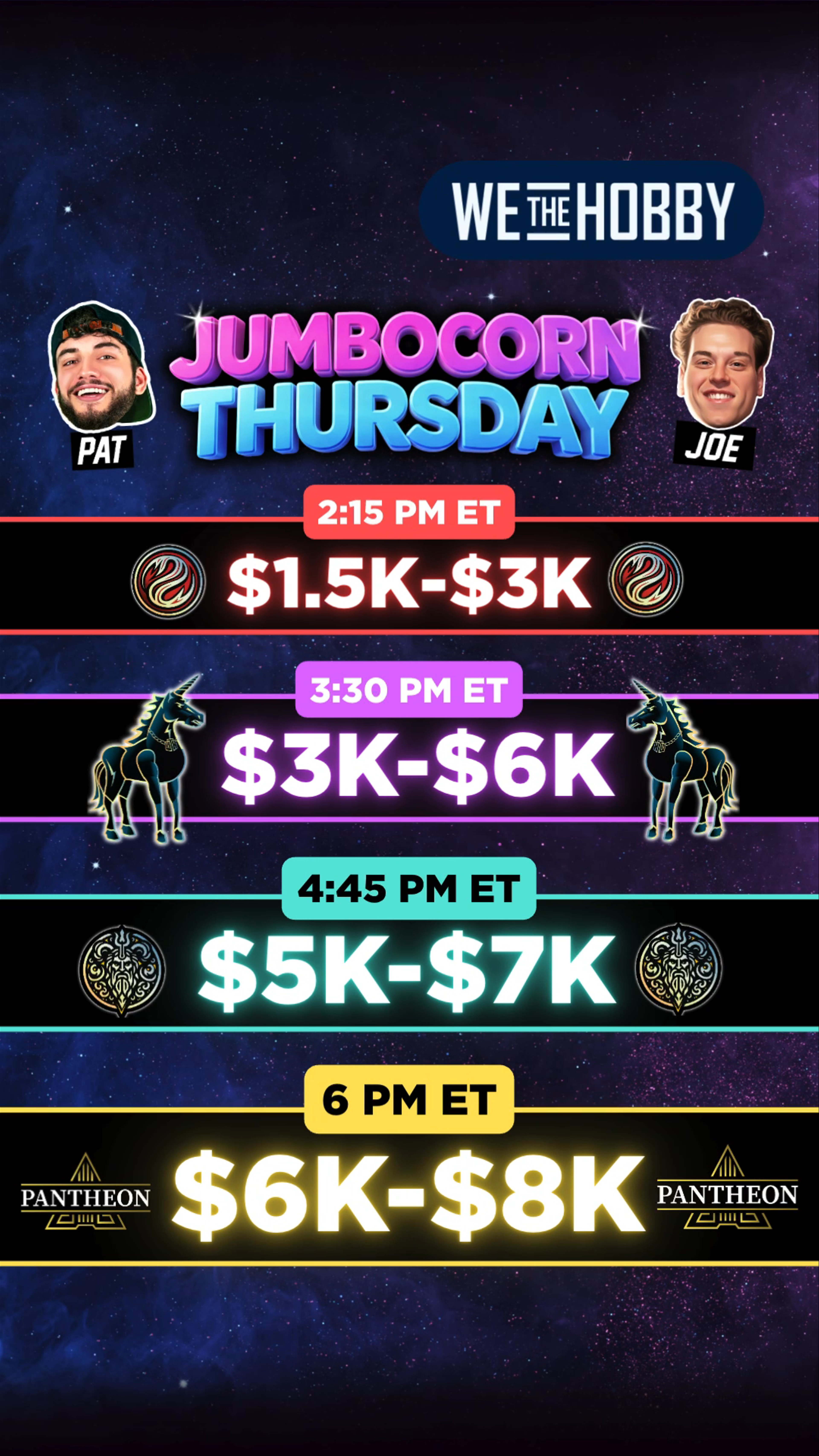 Thumbnail for live show