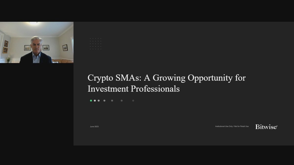 Crypto SMAs: A Growing Opportunity for Investment Professionals