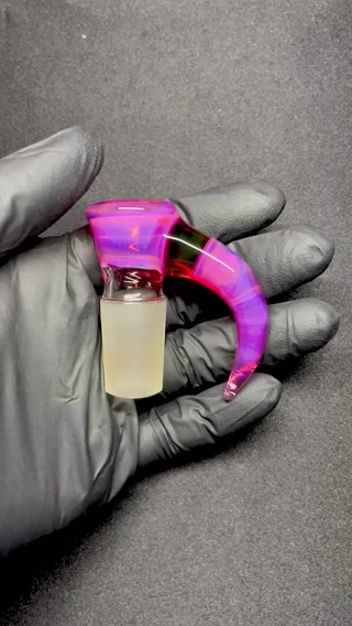 Preview pic of Telemagenta/Gold Ruby 18mm slide