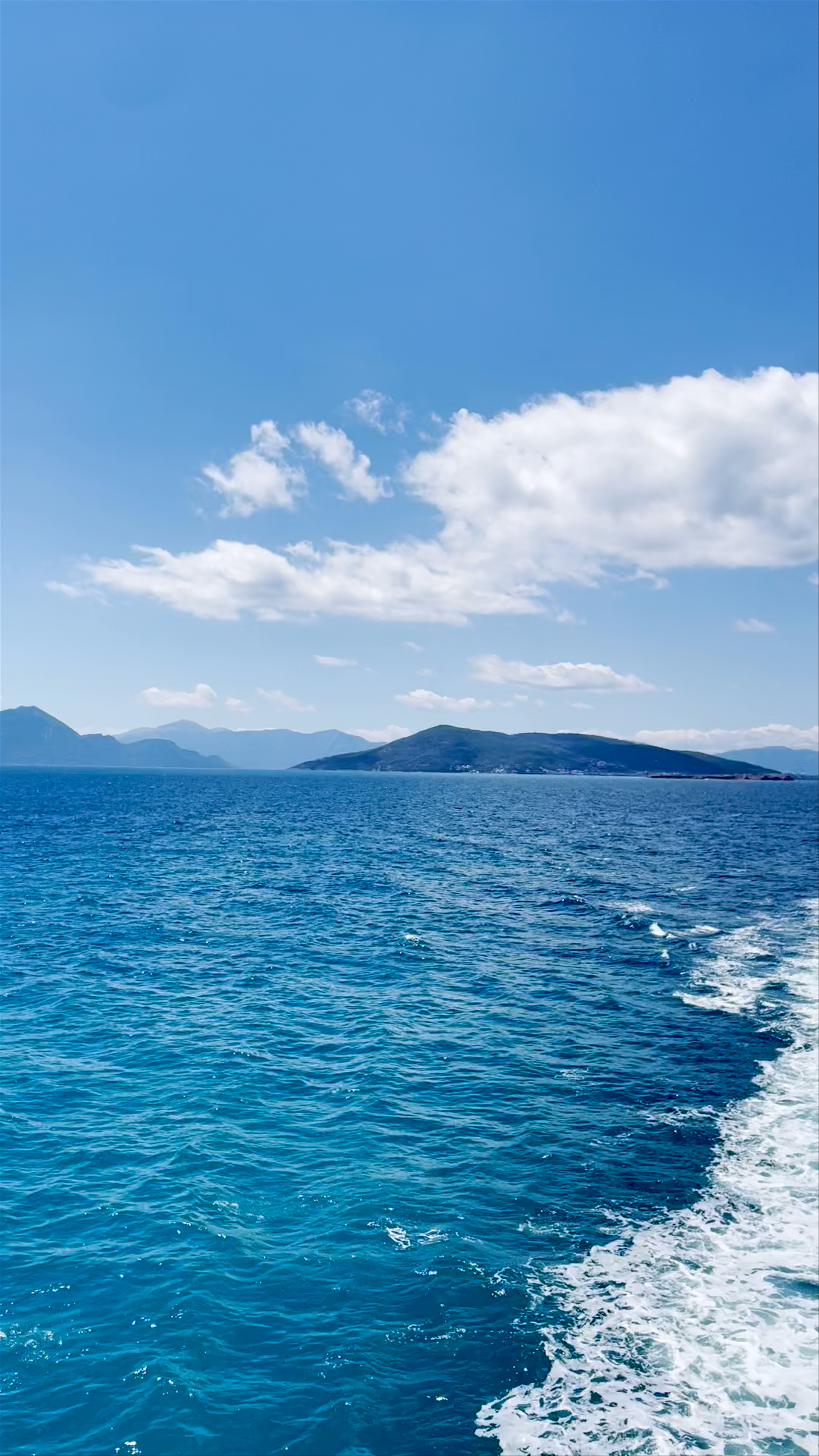 A Serene Voyage from Piraeus to the Greek Islands – Captivating Sea Views