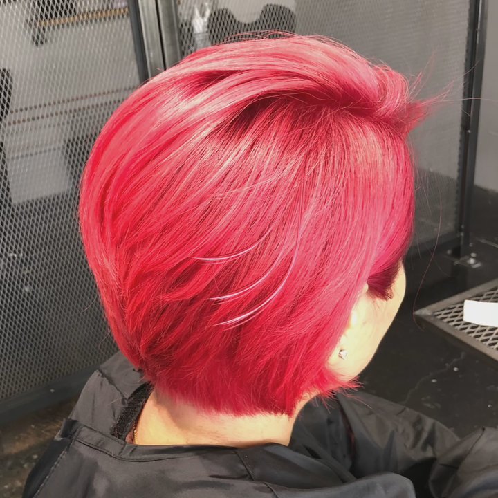 Like It Beauty Studio - Pink raspberry Color!! ピンクラズベリーカラーのようなビビットなからーも豊富に揃えております。 - Hair Salons Near Me - Honolulu, Hawaii