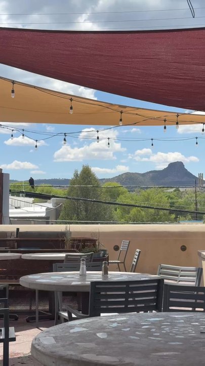 Raven Cafe - A Raven ‍ hangs out at the Raven rooftop - Sandwiches Near Me - Prescott, Arizona