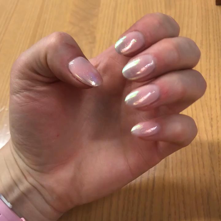 Mainstream Nails - Unichrome Gel Polish on natural nails - Nail Salons Near Me - Denver, Colorado