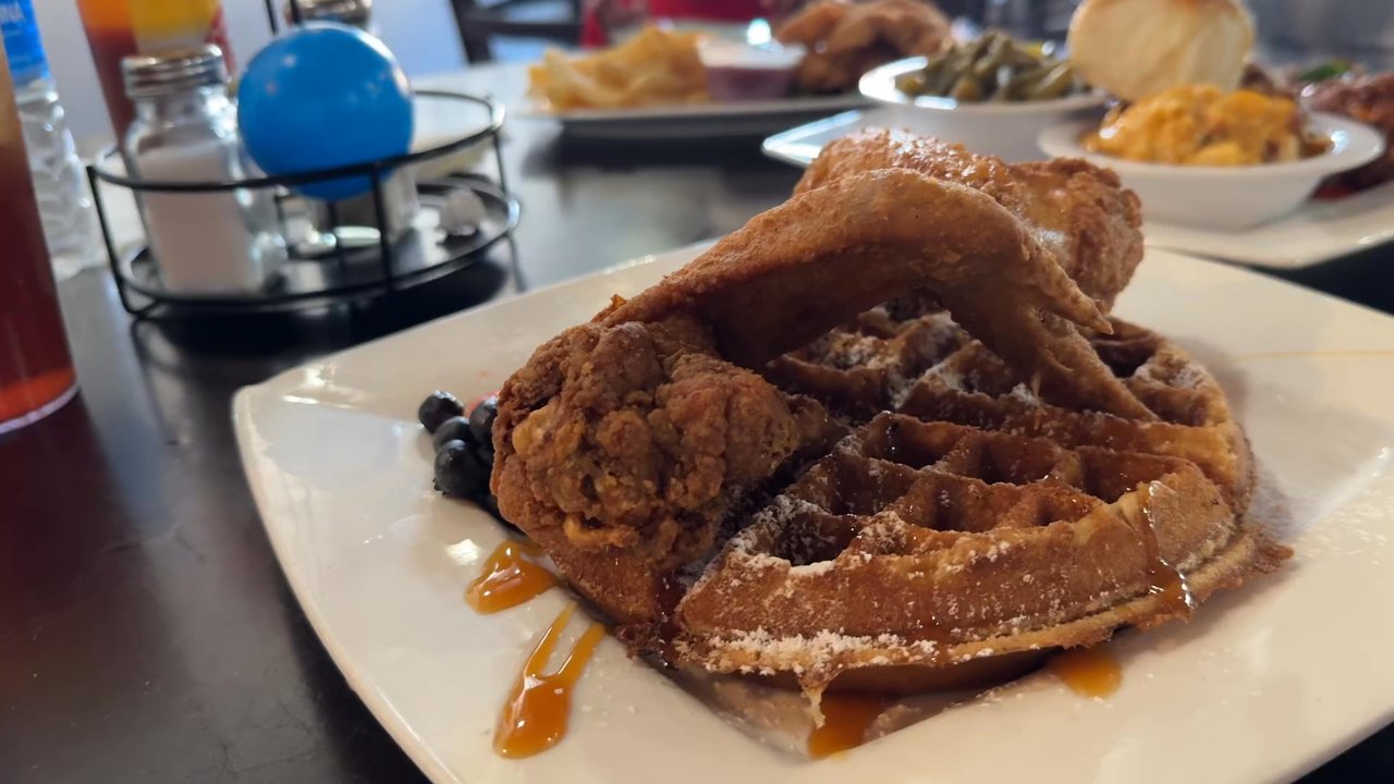 District 924 - The chicken and waffle - New American Near Me - Winston-Salem, North Carolina