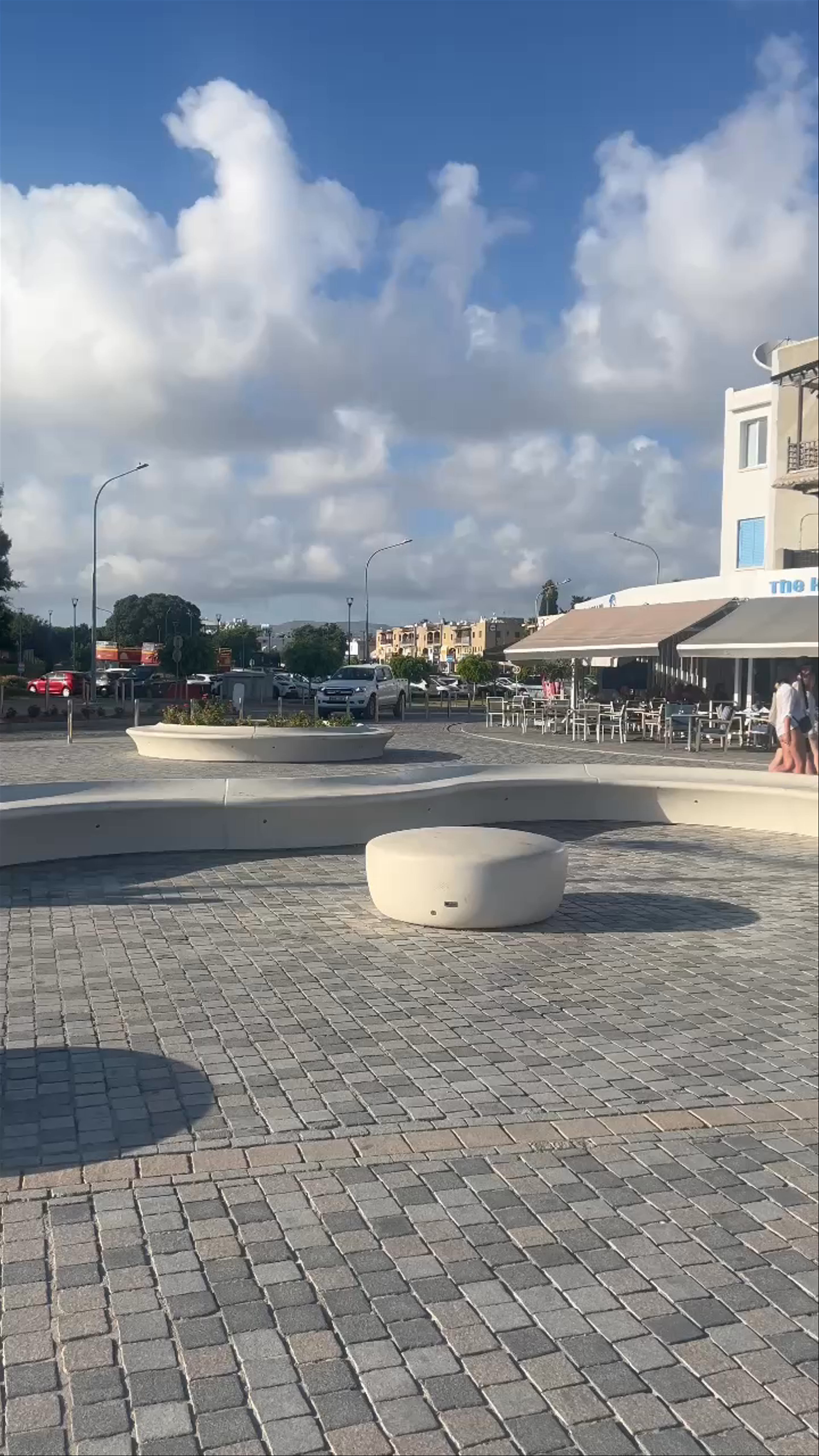 Strolling Along Paphos Promenade in Sunny Cyprus