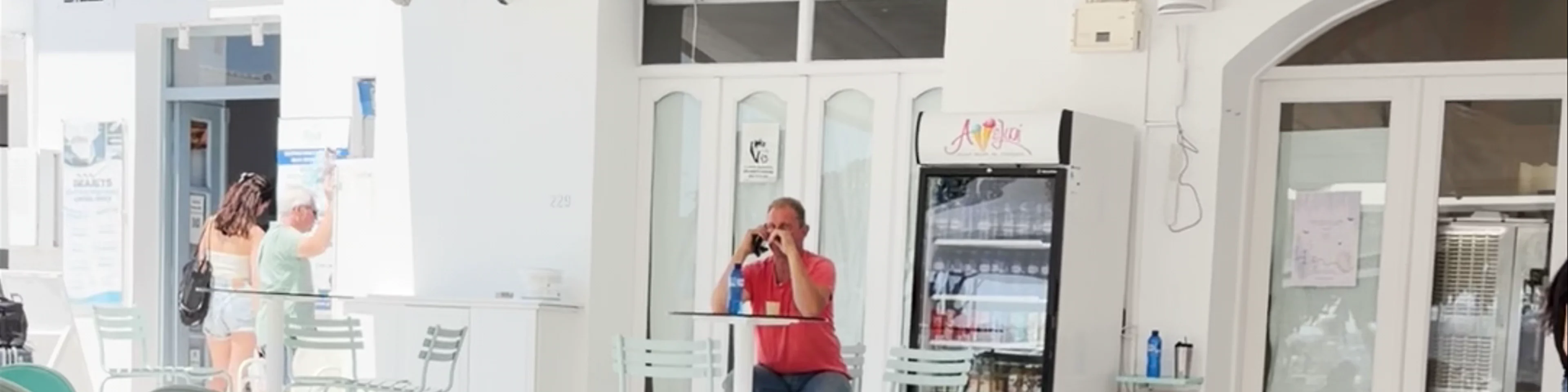 Aggeliki ice cream shop