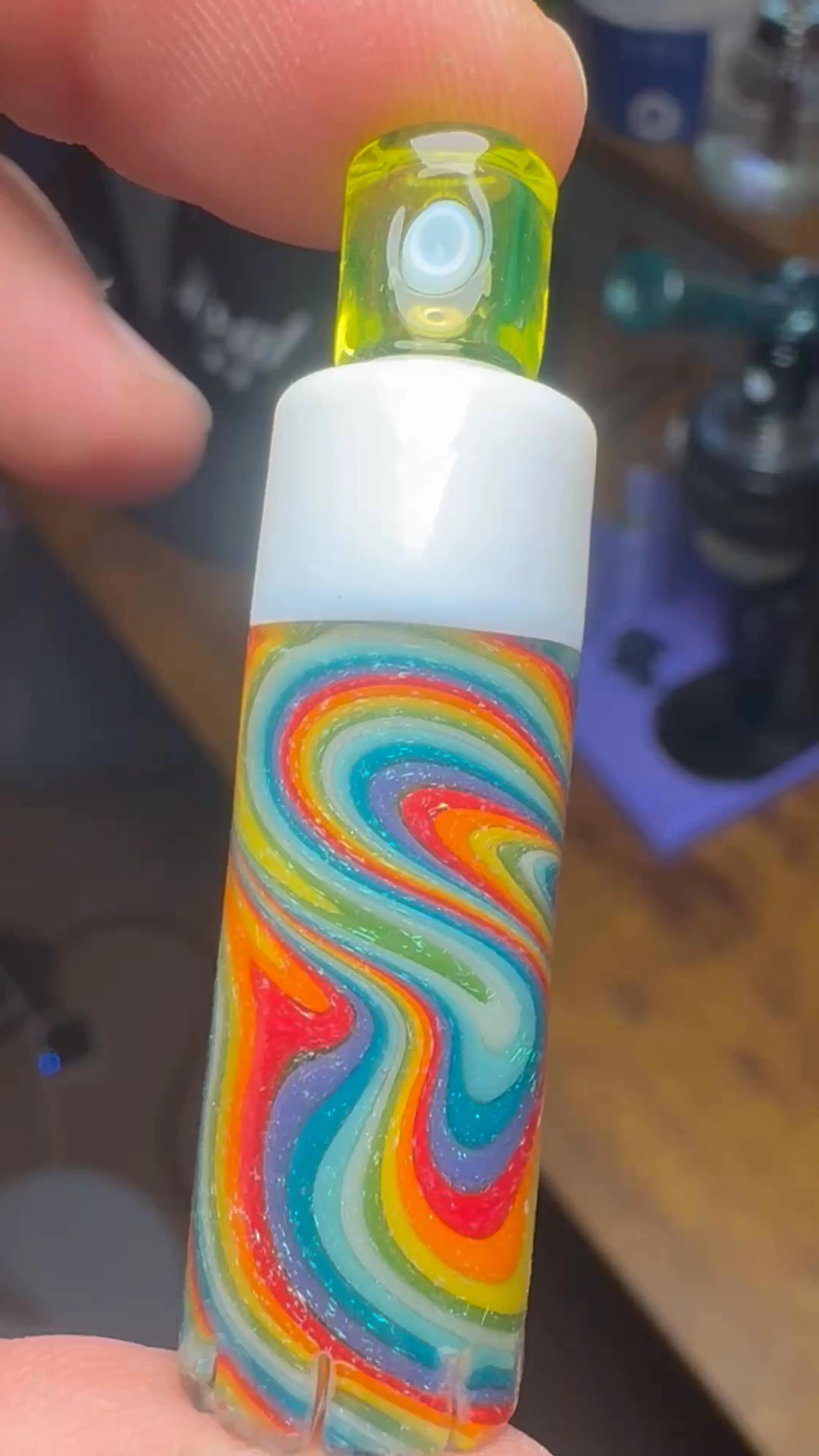Preview pic of 13.5mm Rainbow Dichro UV spraycan tip