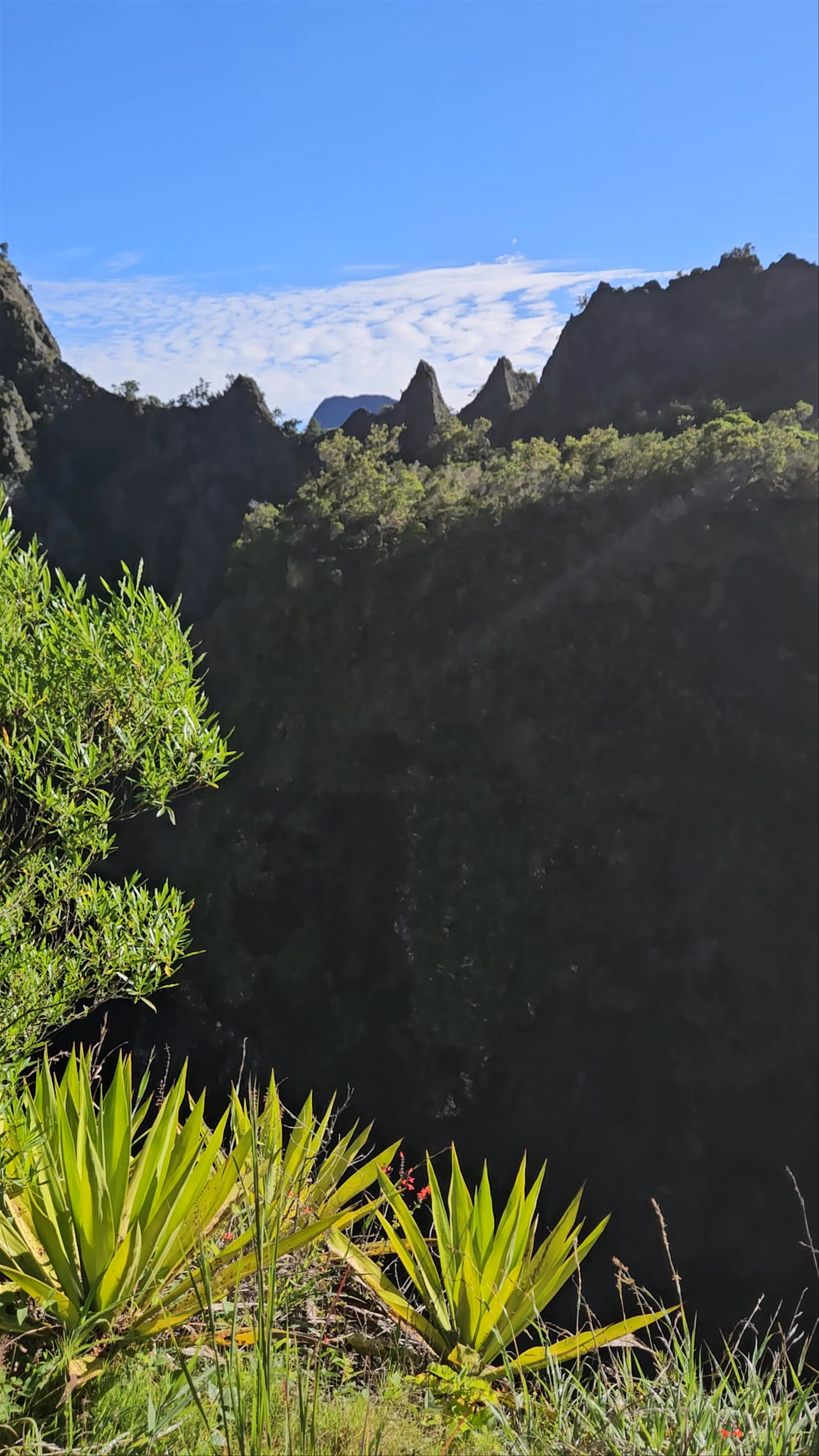 Vue panoramique cirque de Mafate