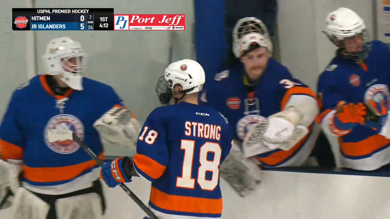 Jake Strong's Stunning Goal Showcase with P.A.L. Junior Islanders