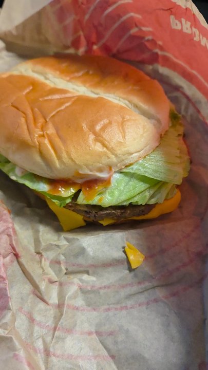 Jack in the Box - Jumbo Jack Cheeseburger - Fast Food Near Me - Simi Valley, California
