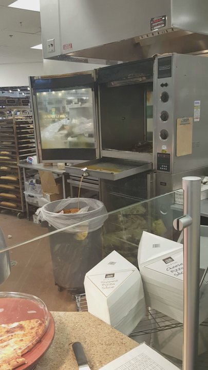 Harris Teeter - Got grease? Let's just empty it in a trash can! - Grocery Near Me - Fort Mill, South Carolina
