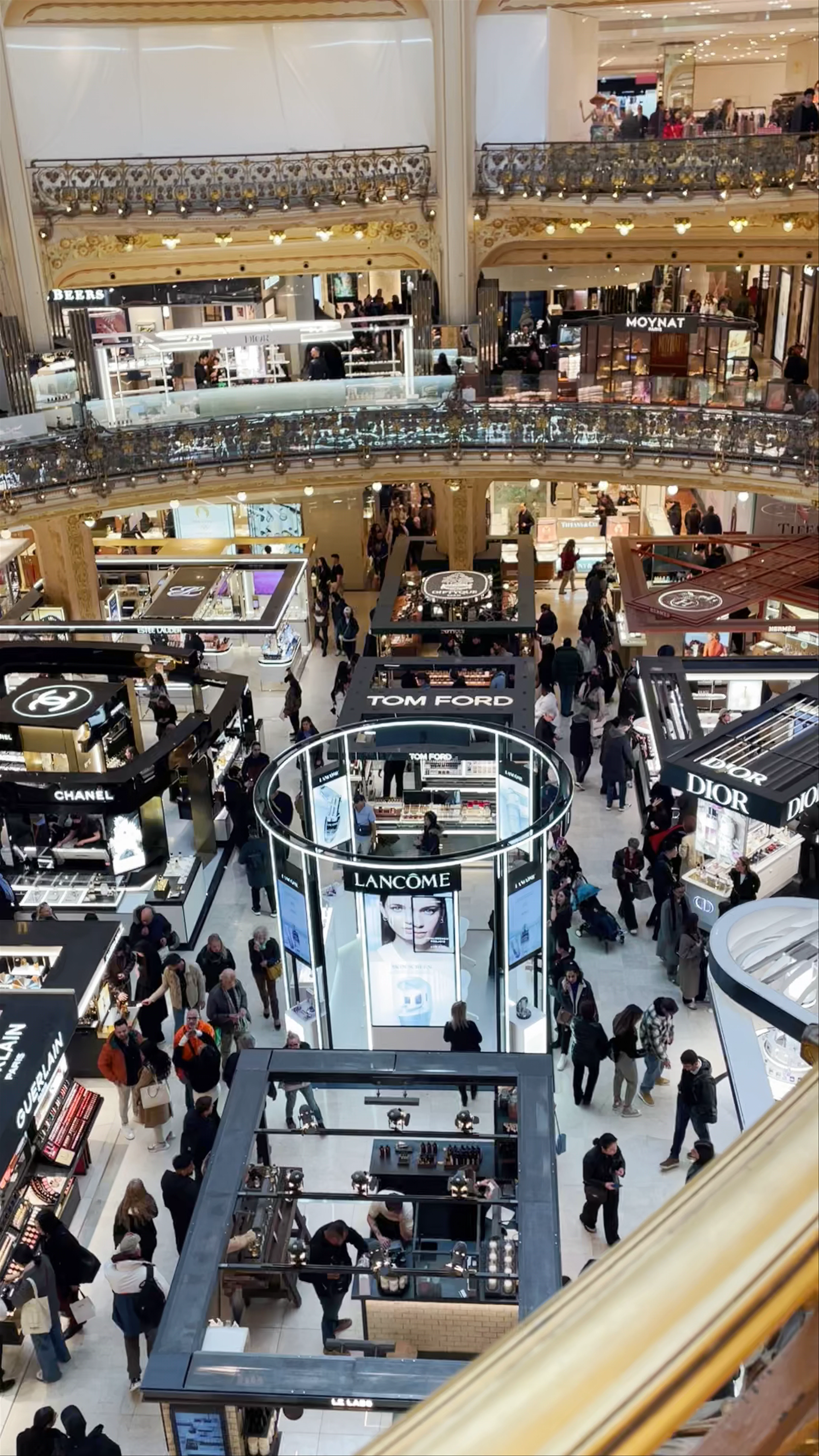 Galeries Lafayette Haussmann, Boulevard Haussmann, Paris, France