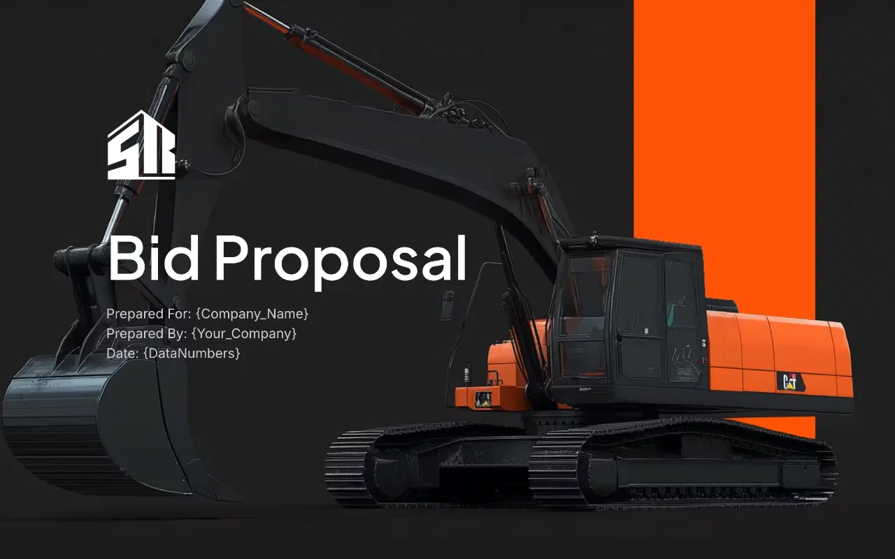 Preview of Bid Proposal Template