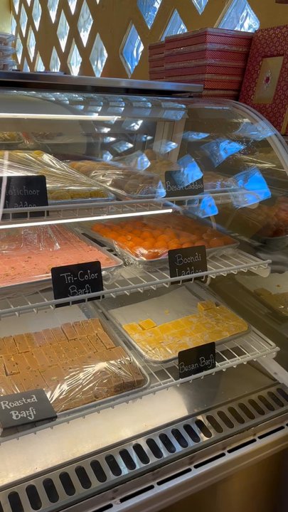 Vik's Chaat - So many desserts - Indian Near Me - Berkeley, California