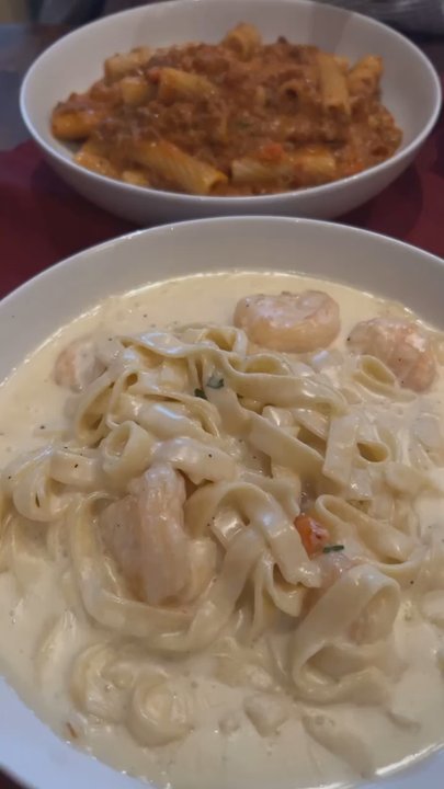 Piccante - Shrimp Alfredo and bolognese - Italian Near Me - Brooklyn, New York