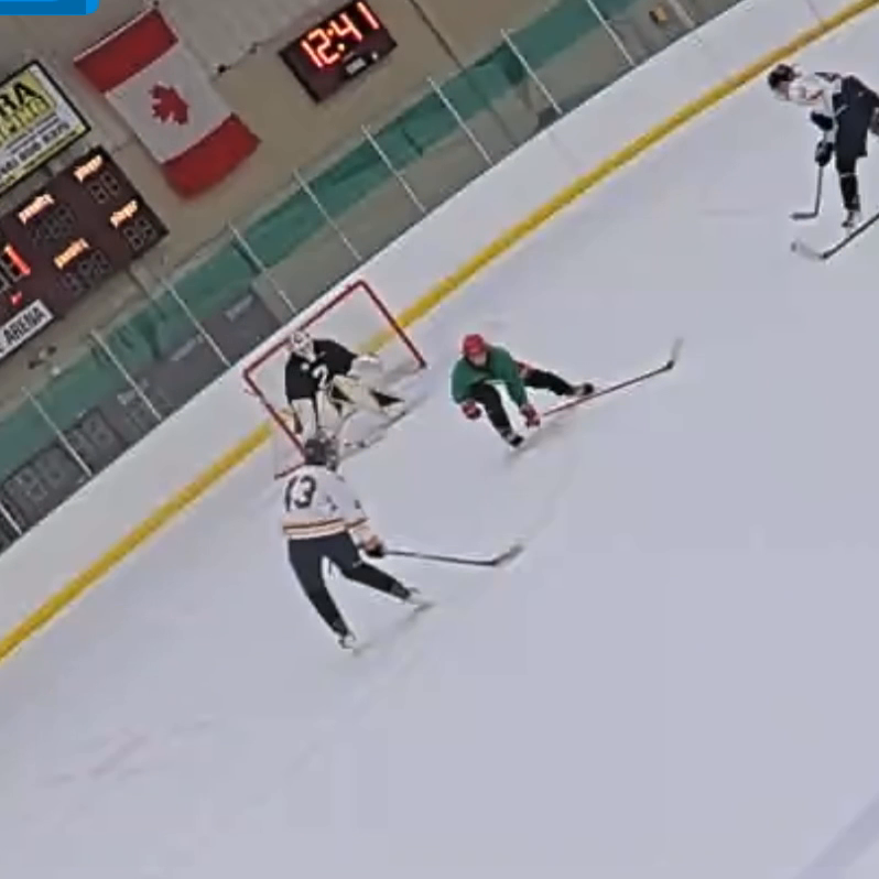 Mikey Swader's Hat Trick Highlight at NAHL Pre-Draft Showcase