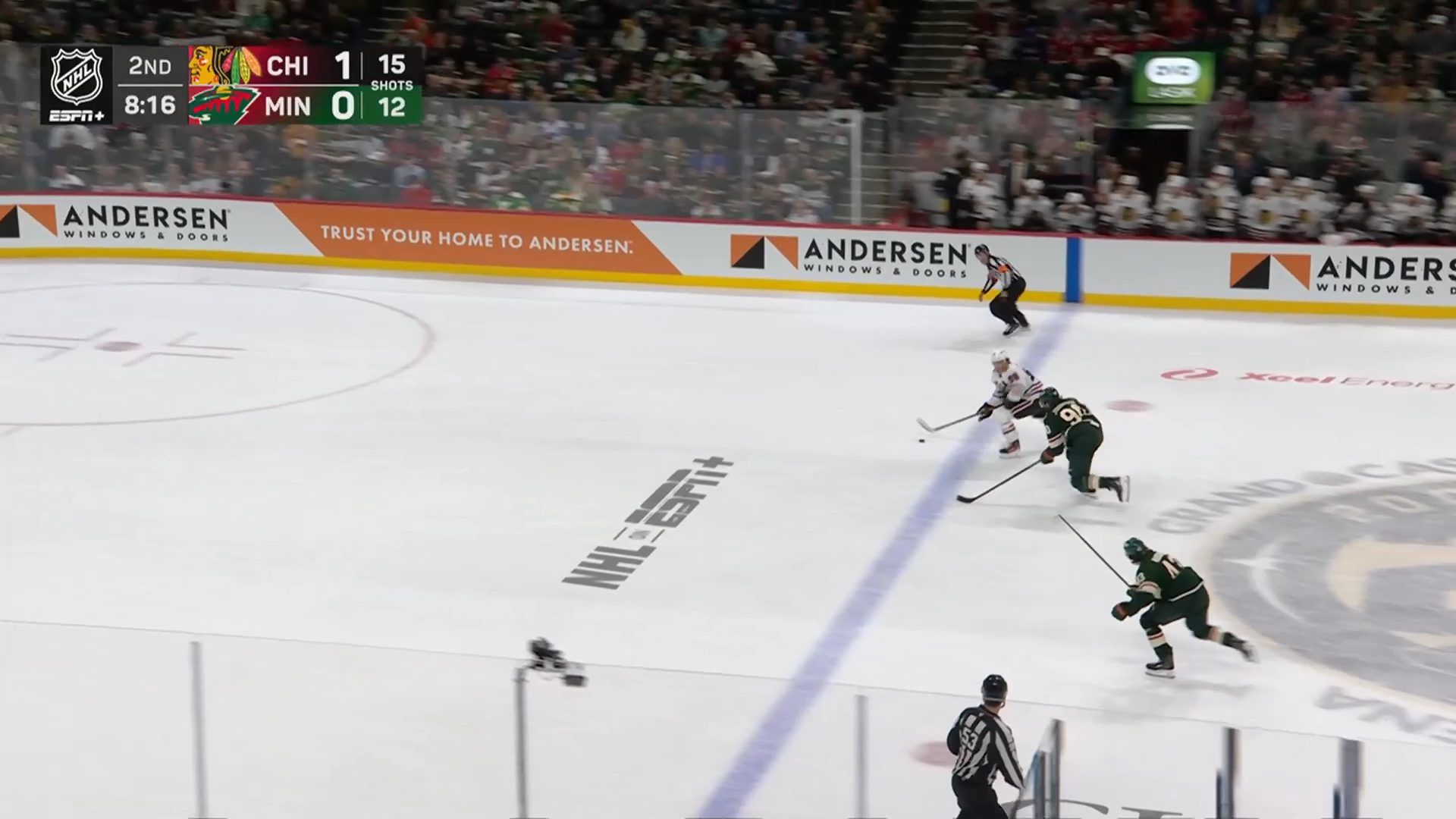 Bedard's backhand ends Blackhawks' 19-game winless run against the Wild · Mar 19, 2026