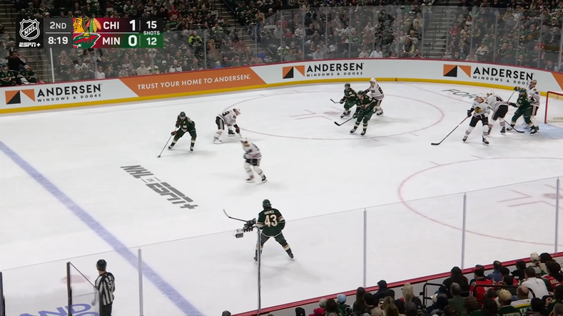 Bedard's backhand ends Blackhawks' 19-game winless run against the Wild · Mar 19, 2026