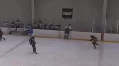 Colin Phillips Delivers a Crushing Hit | Elmira Jr. Aviators Highlight