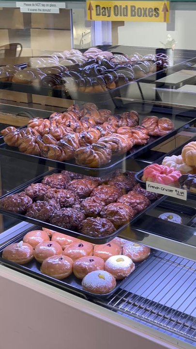 Poppy's Donuts - Donut display case - Donuts Near Me - Las Vegas, Nevada