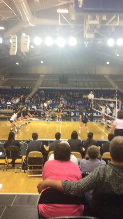 BYU Smith Fieldhouse - Women's Volleyball, Go Whitney!! - Stadiums & Arenas Near Me - Provo, Utah