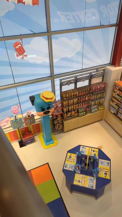 PEZ Visitor Center - View from the second floor of the Pez Center - Visitor Centers Near Me - Orange, Connecticut