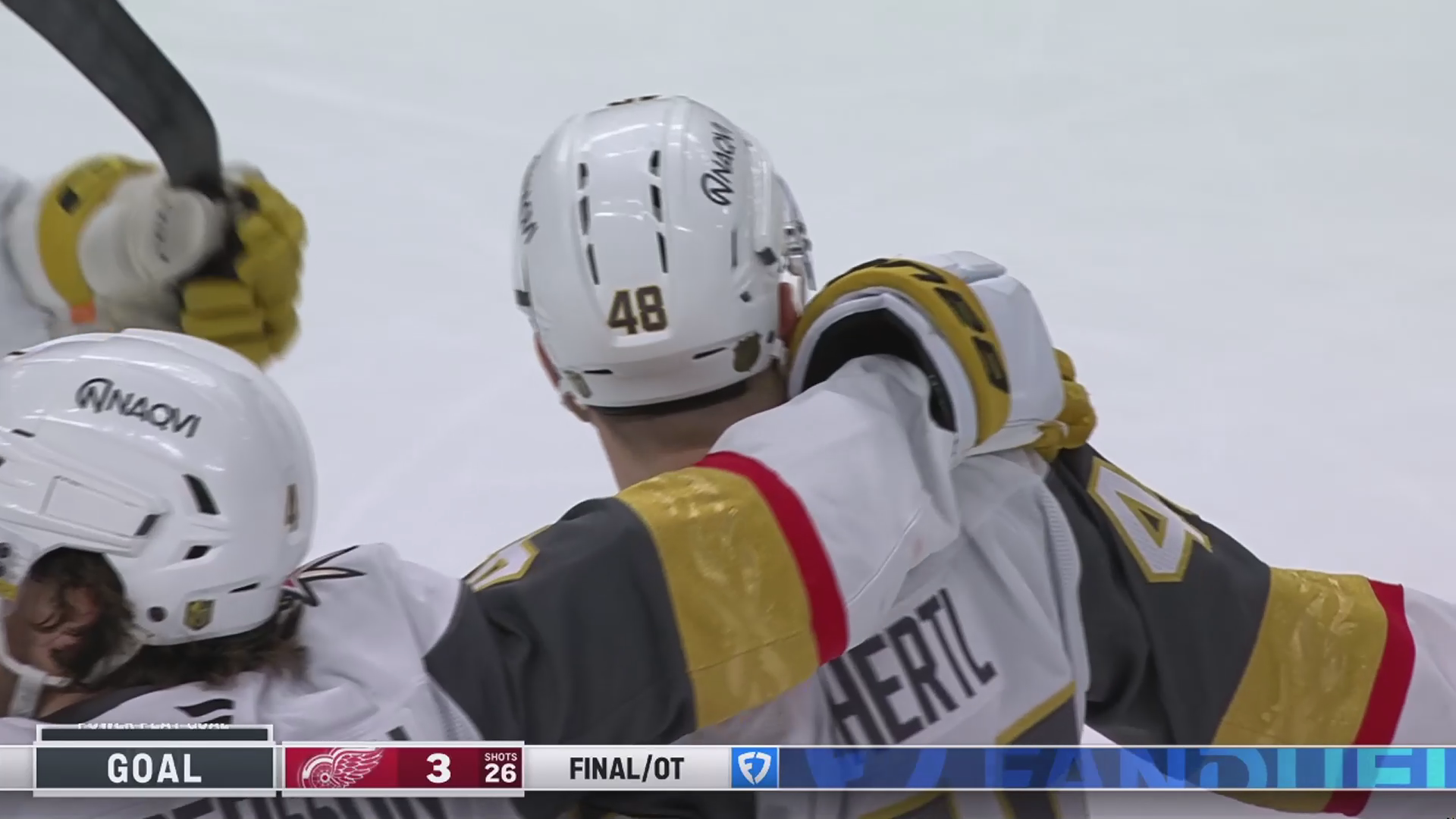 Tomas Hertl with the OT winner vs. Red Wings · Mar 4, 2026