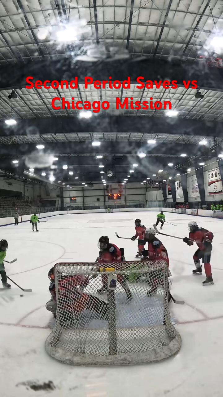Evan Abromson Makes 52 Saves vs Chicago Mission Selects at Chi Town Shuffle 2026 (Second Period Saves)