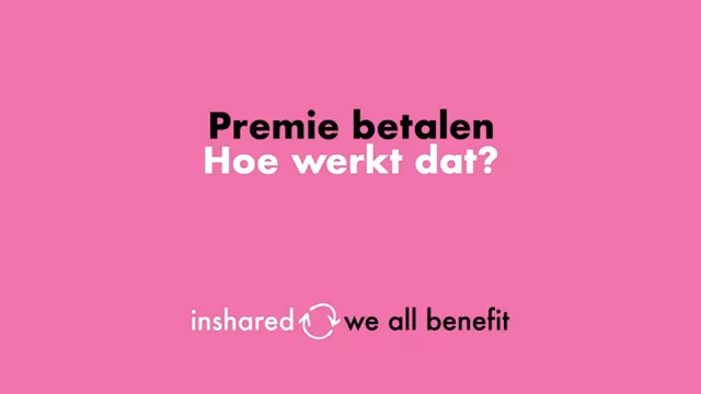 Premie betalen