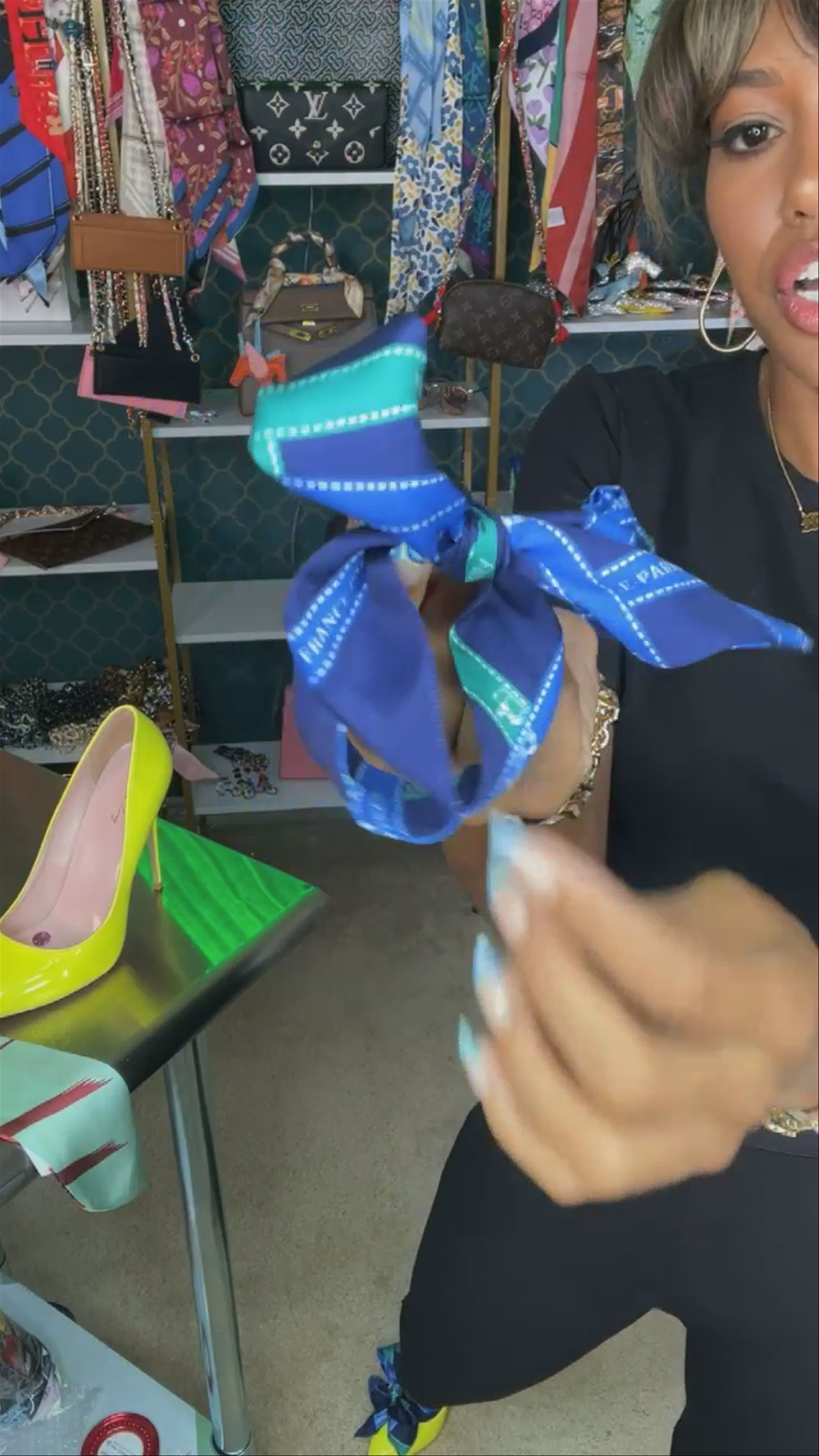Twilly for heels