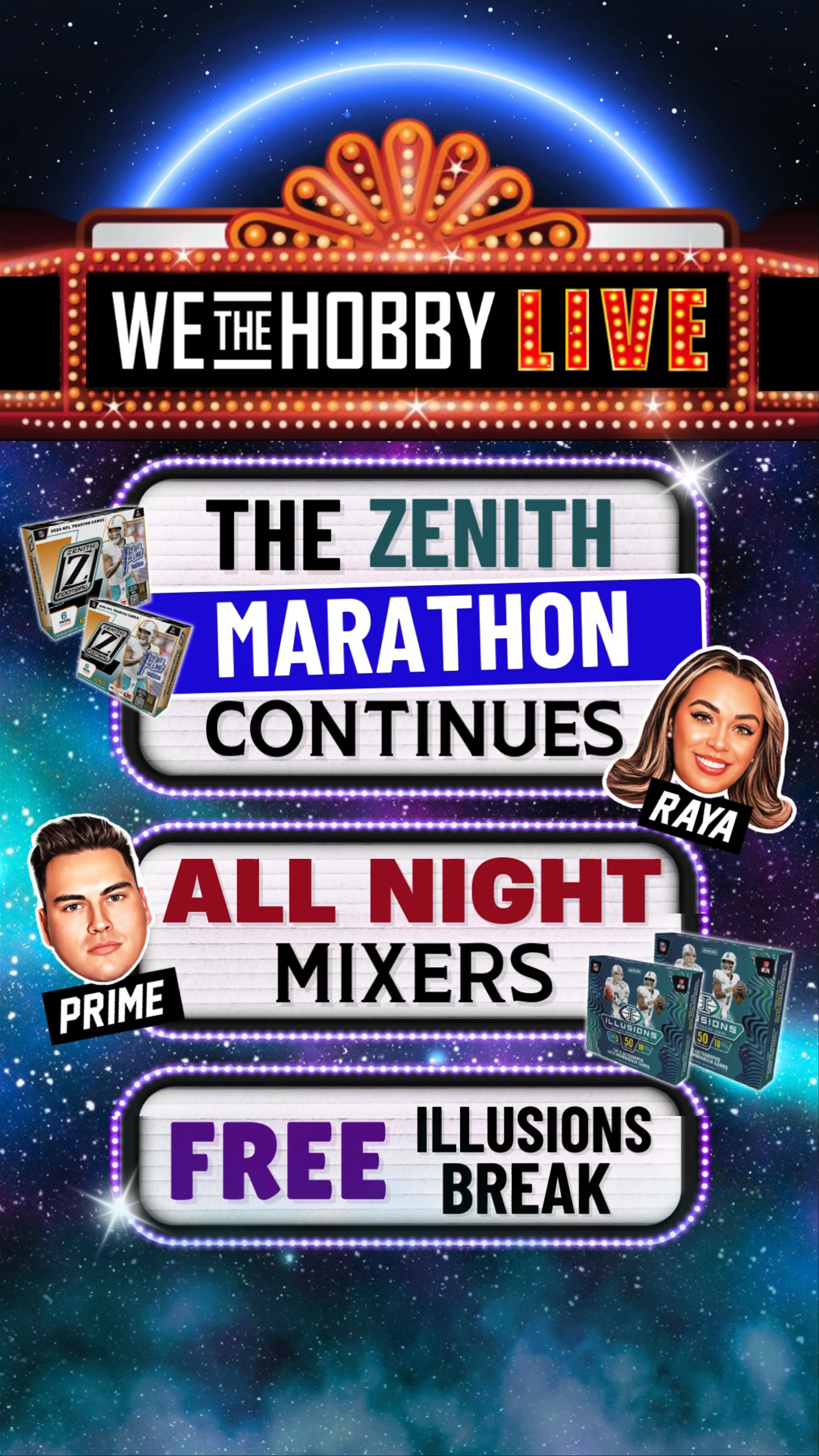 Thumbnail for live show