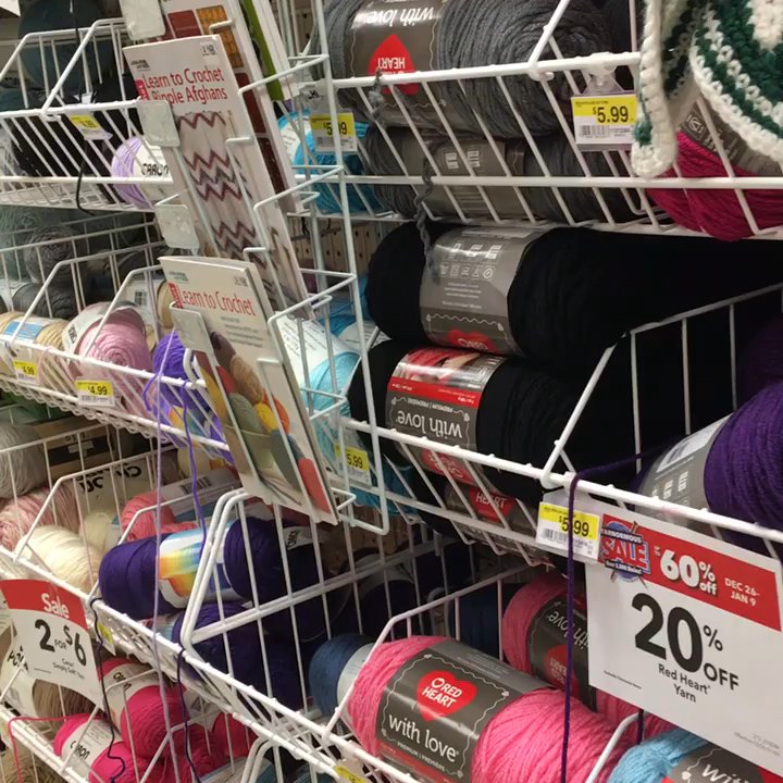 JOANN Fabric and Crafts - Video of some of the yarns - Fabric Stores Near Me - Poughkeepsie, New York