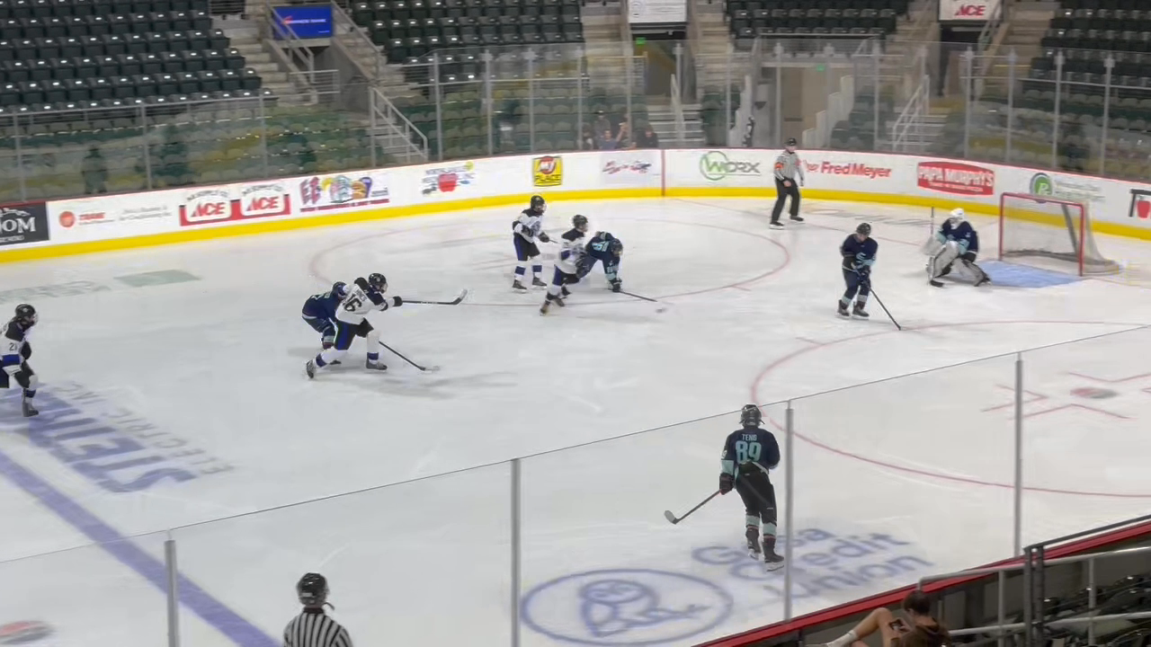 2026 WHL Draft Prospect Murphy Foster Full Shift: Hit and a Goal with Seattle Jr. Kraken 14U AAA